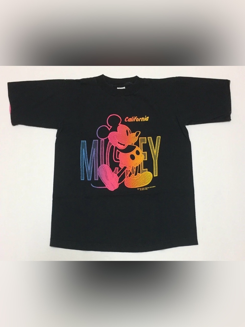 Vintage Mickey Mouse T-shirt Single Stitch Medium California Walt Disney 90s - Picture 7 of 10